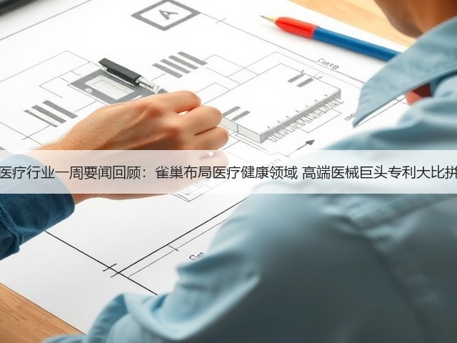 医疗行业一周要闻回顾:雀巢布局医疗健康领域 高端医械巨头专利大比拼(图2) 医疗行业一周要闻回顾:雀巢布局医疗健康领域 高端医械巨头专利大比拼(图2)