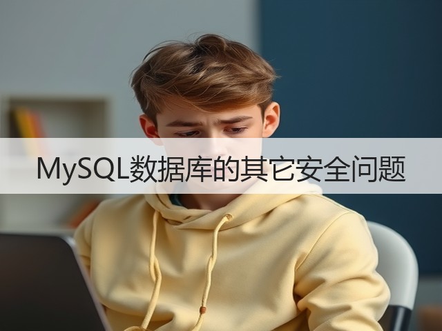MySQL数据库的其它安全问题(图2) MySQL数据库的其它安全问题(图2)