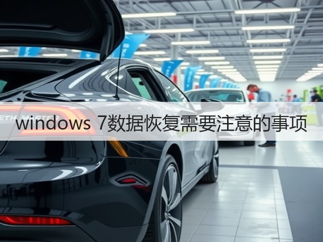 windows 7数据恢复需要注意的事项(图2) windows 7数据恢复需要注意的事项(图2)