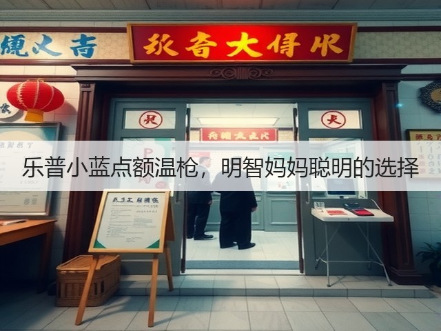 乐普小蓝点额温枪,明智妈妈聪明的选择(图3) 乐普小蓝点额温枪,明智妈妈聪明的选择(图3)