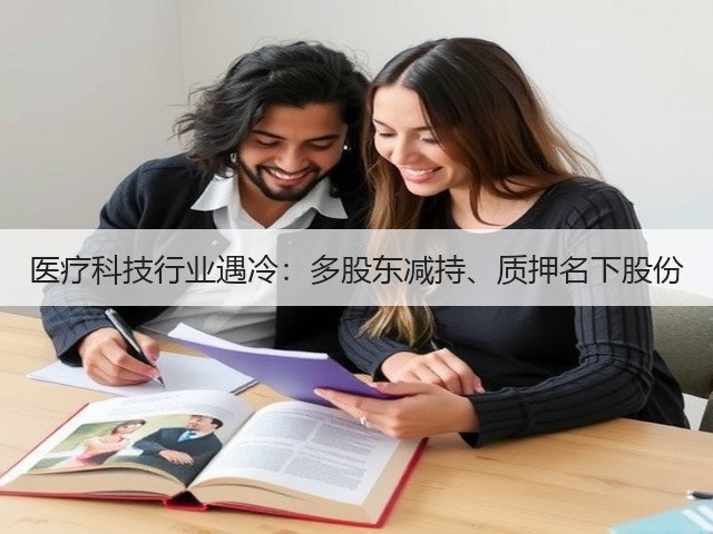医疗科技行业遇冷：多股东减持、质押名下股份(图3)