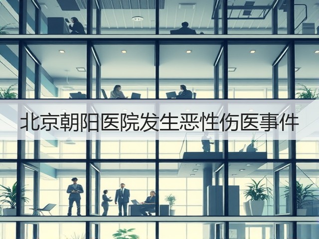 北京朝阳医院发生恶性伤医事件(图2) 北京朝阳医院发生恶性伤医事件(图2)