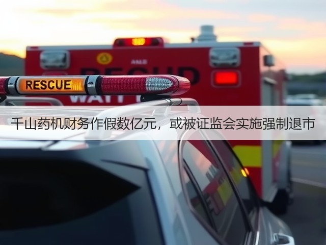 千山药机财务作假数亿元,或被证监会实施强制退市(图3) 千山药机财务作假数亿元,或被证监会实施强制退市(图3)