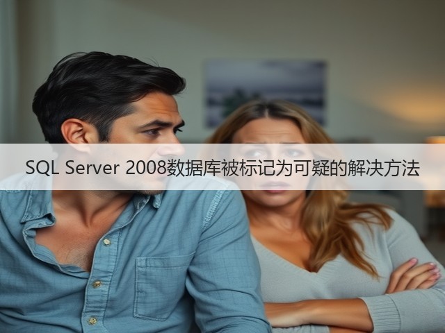SQL Server 2008数据库被标记为可疑的解决方法(图1) SQL Server 2008数据库被标记为可疑的解决方法(图1)