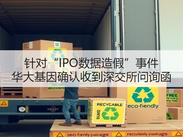 针对“IPO数据造假”事件 华大基因确认收到深交所问询函(图1) 针对“IPO数据造假”事件 华大基因确认收到深交所问询函(图1)