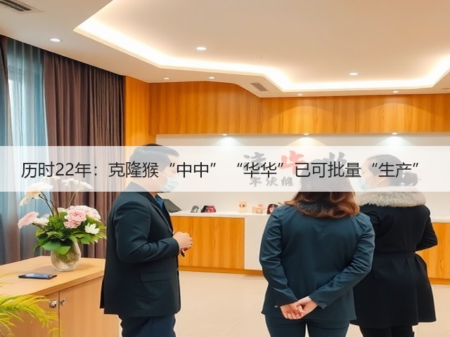 历时22年:克隆猴“中中”“华华”已可批量“生产”(图1) 历时22年:克隆猴“中中”“华华”已可批量“生产”(图1)