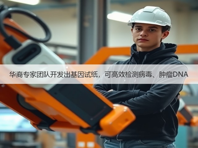 华裔专家团队开发出基因试纸，可高效检测病毒、肿瘤DNA(图3)
