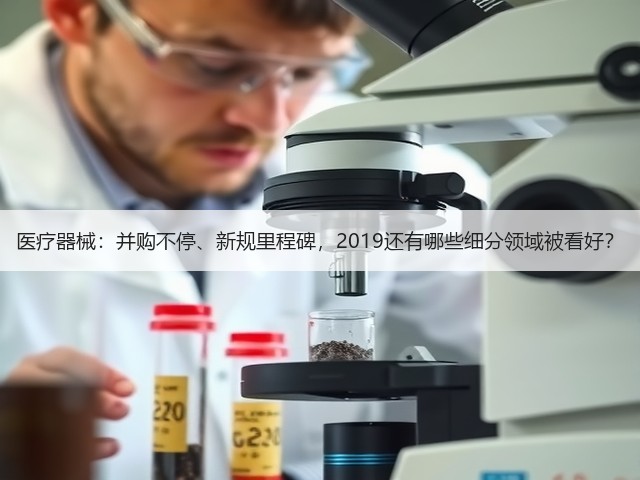 医疗器械:并购不停、新规里程碑,2019还有哪些细分领域被看好?(图1) 医疗器械:并购不停、新规里程碑,2019还有哪些细分领域被看好?(图1)
