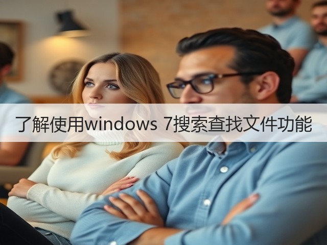 了解使用windows 7搜索查找文件功能(图1) 了解使用windows 7搜索查找文件功能(图1)