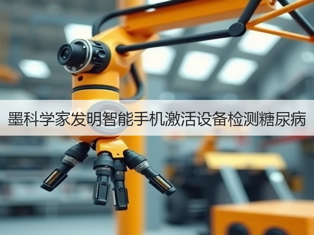 墨科学家发明智能手机激活设备检测糖尿病(图1) 墨科学家发明智能手机激活设备检测糖尿病(图1)