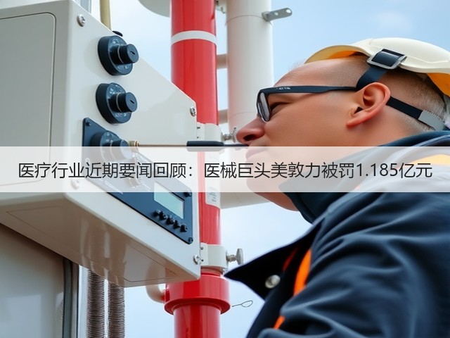 医疗行业近期要闻回顾：医械巨头美敦力被罚1.185亿元(图3)