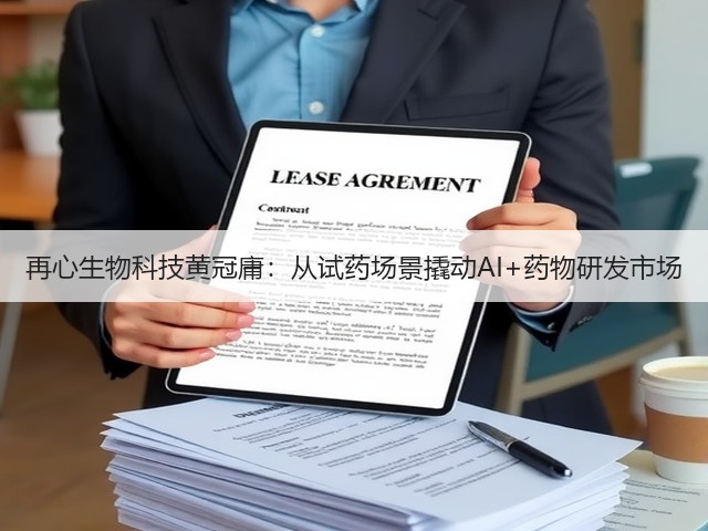 再心生物科技黄冠庸：从试药场景撬动AI+药物研发市场(图3)