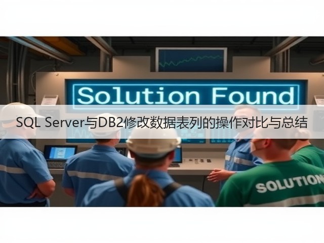 SQL Server与DB2修改数据表列的操作对比与总结(图3) SQL Server与DB2修改数据表列的操作对比与总结(图3)