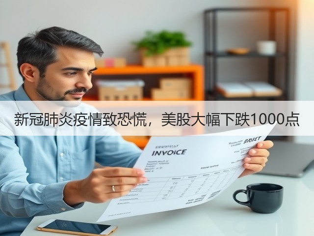 新冠肺炎疫情致恐慌,美股大幅下跌1000点(图1) 新冠肺炎疫情致恐慌,美股大幅下跌1000点(图1)