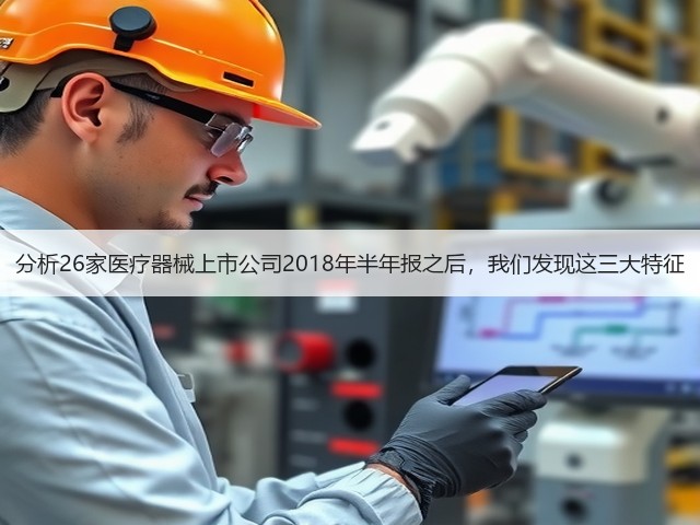 分析26家医疗器械上市公司2018年半年报之后,我们发现这三大特征(图2) 分析26家医疗器械上市公司2018年半年报之后,我们发现这三大特征(图2)