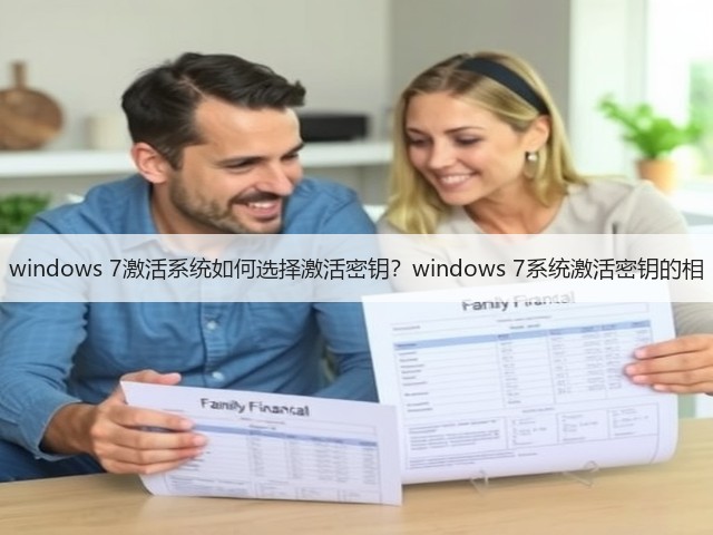 windows 7激活系统如何选择激活密钥?windows 7系统激活密钥的相(图1) windows 7激活系统如何选择激活密钥?windows 7系统激活密钥的相(图1)
