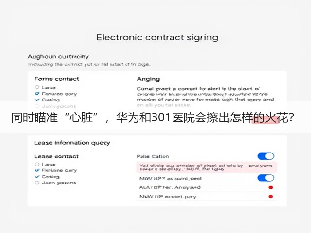 同时瞄准“心脏”，华为和301医院会擦出怎样的火花？(图2)