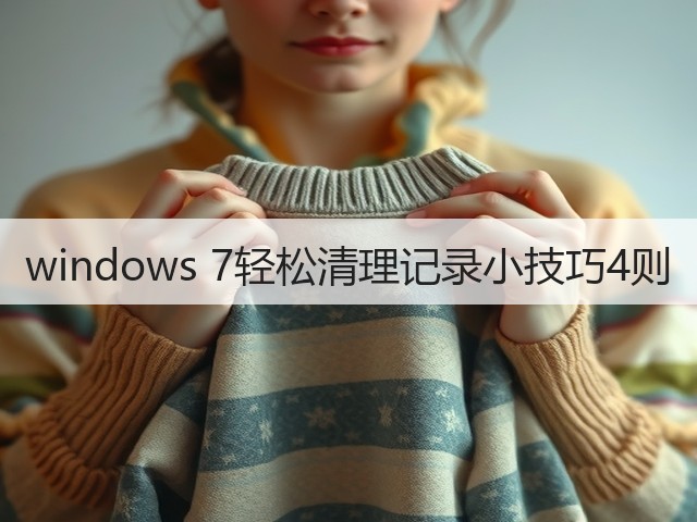 windows 7轻松清理记录小技巧4则(图3) windows 7轻松清理记录小技巧4则(图3)