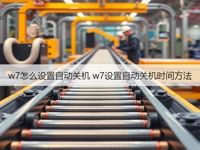 w7怎么设置自动关机 w7设置自动关机时间方法(图3) w7怎么设置自动关机 w7设置自动关机时间方法(图3)
