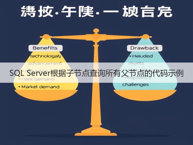 SQL Server根据子节点查询所有父节点的代码示例(图3)