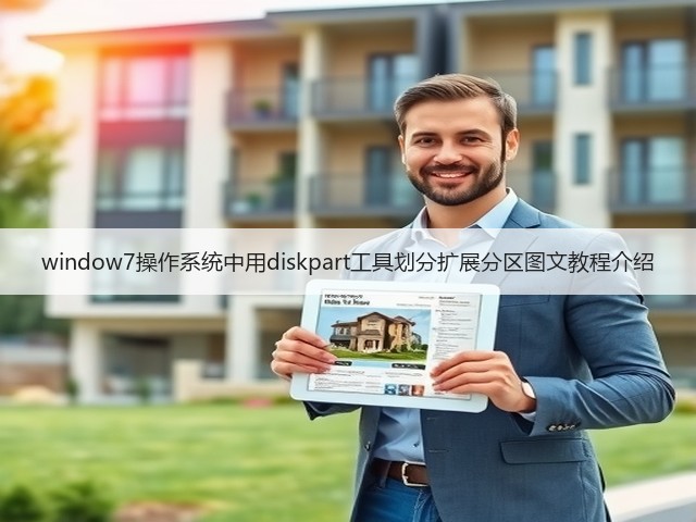 window7操作系统中用diskpart工具划分扩展分区图文教程介绍(图3) window7操作系统中用diskpart工具划分扩展分区图文教程介绍(图3)