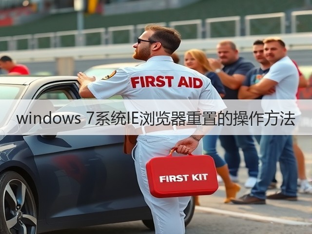 windows 7系统IE浏览器重置的操作方法(图2) windows 7系统IE浏览器重置的操作方法(图2)