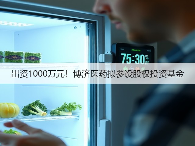 出资1000万元!博济医药拟参设股权投资基金(图3) 出资1000万元!博济医药拟参设股权投资基金(图3)