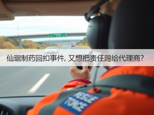 仙琚制药回扣事件, 又想把责任踢给代理商?(图1) 仙琚制药回扣事件, 又想把责任踢给代理商?(图1)