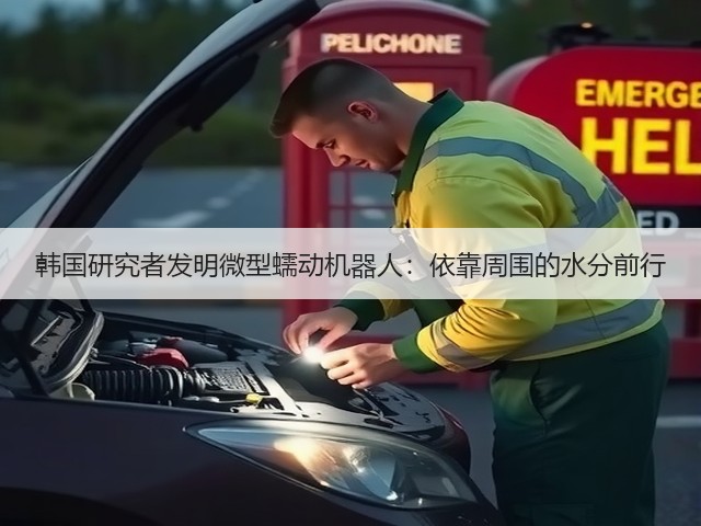韩国研究者发明微型蠕动机器人：依靠周围的水分前行(图3)