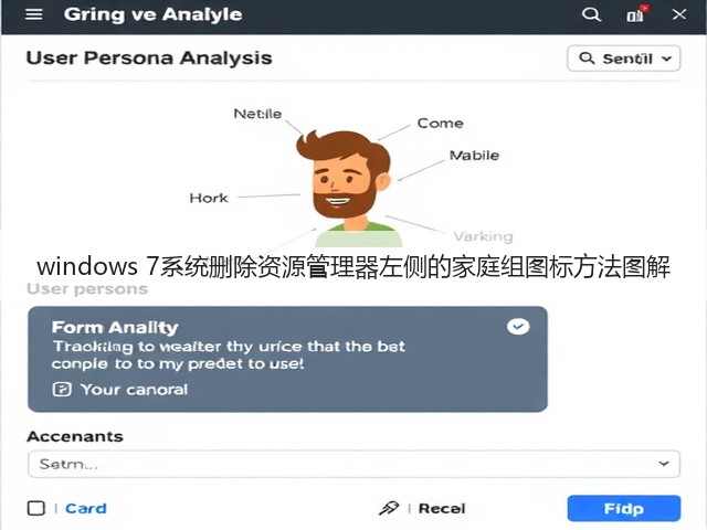 windows 7系统删除资源管理器左侧的家庭组图标方法图解(图1) windows 7系统删除资源管理器左侧的家庭组图标方法图解(图1)
