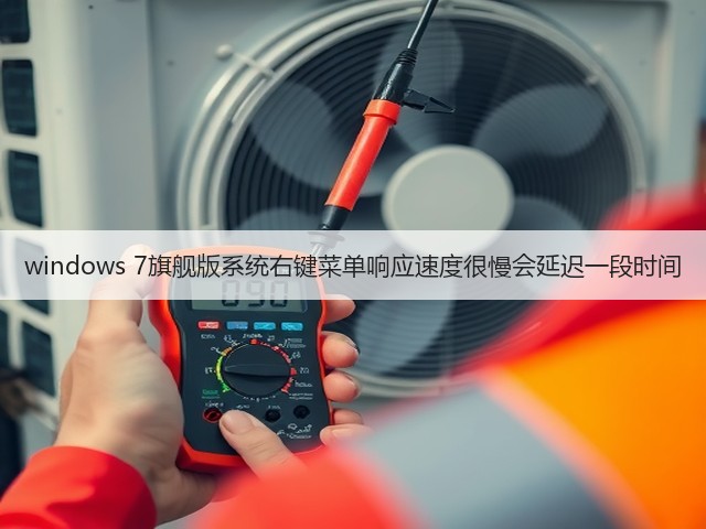 windows 7旗舰版系统右键菜单响应速度很慢会延迟一段时间(图2) windows 7旗舰版系统右键菜单响应速度很慢会延迟一段时间(图2)
