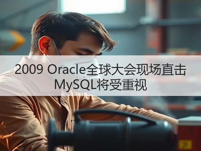 2009 Oracle全球大会现场直击 MySQL将受重视(图1)