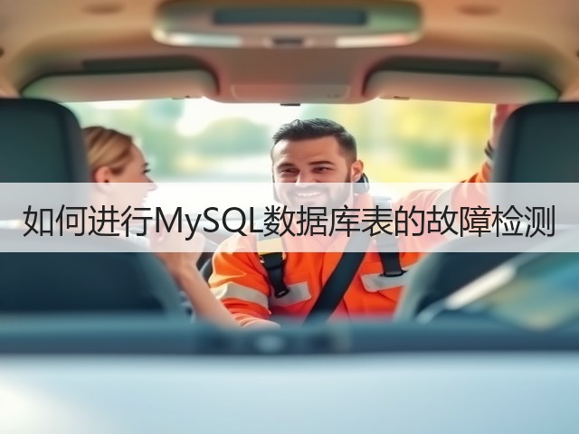 如何进行MySQL数据库表的故障检测(图1) 如何进行MySQL数据库表的故障检测(图1)