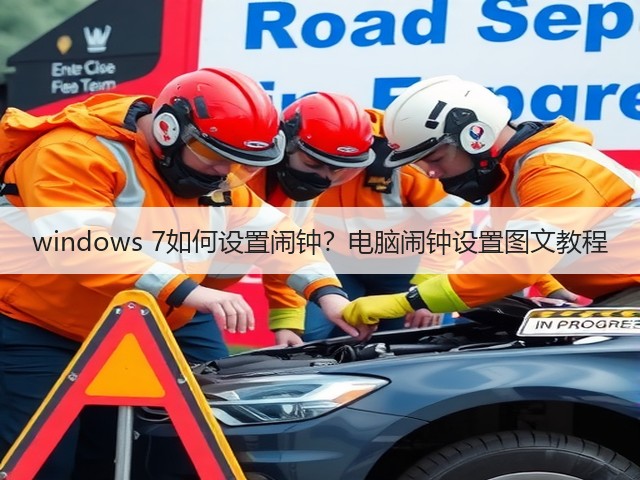 windows 7如何设置闹钟?电脑闹钟设置图文教程(图2) windows 7如何设置闹钟?电脑闹钟设置图文教程(图2)