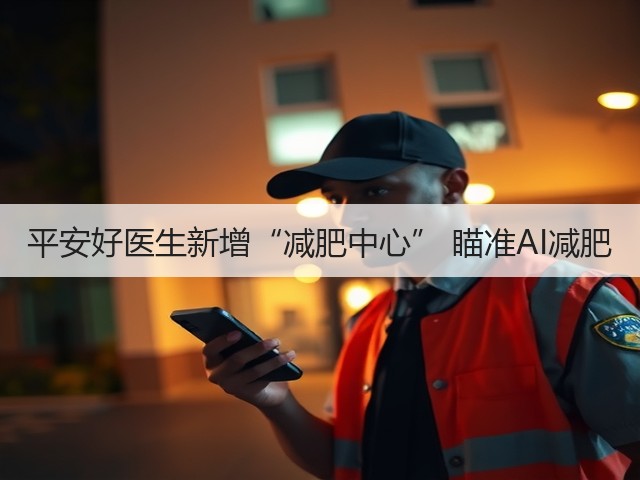 平安好医生新增“减肥中心” 瞄准AI减肥(图1) 平安好医生新增“减肥中心” 瞄准AI减肥(图1)