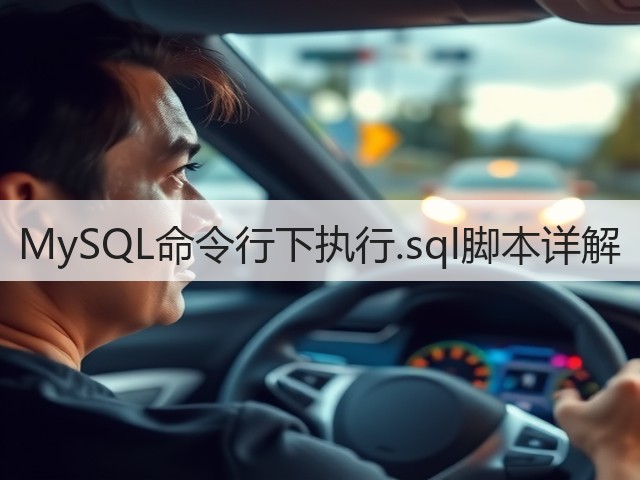 MySQL命令行下执行.sql脚本详解(图1) MySQL命令行下执行.sql脚本详解(图1)