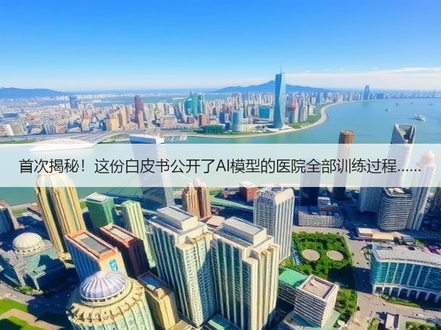 首次揭秘!这份白皮书公开了AI模型的医院全部训练过程……(图3) 首次揭秘!这份白皮书公开了AI模型的医院全部训练过程……(图3)