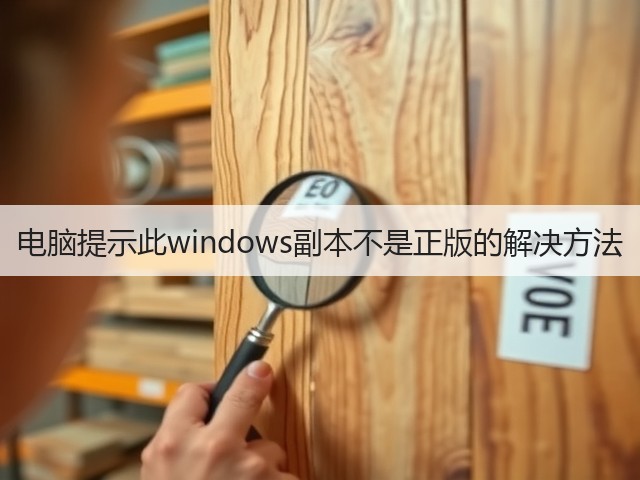 电脑提示此windows副本不是正版的解决方法(图3) 电脑提示此windows副本不是正版的解决方法(图3)