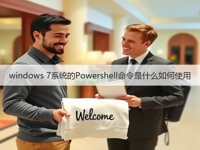 windows 7系统的Powershell命令是什么如何使用(图1) windows 7系统的Powershell命令是什么如何使用(图1)