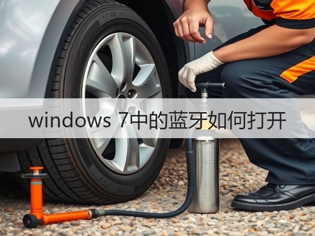 windows 7中的蓝牙如何打开(图2)
