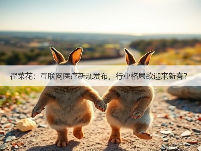翟菜花:互联网医疗新规发布,行业格局欲迎来新春?(图1) 翟菜花:互联网医疗新规发布,行业格局欲迎来新春?(图1)
