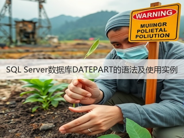 SQL Server数据库DATEPART的语法及使用实例(图2)