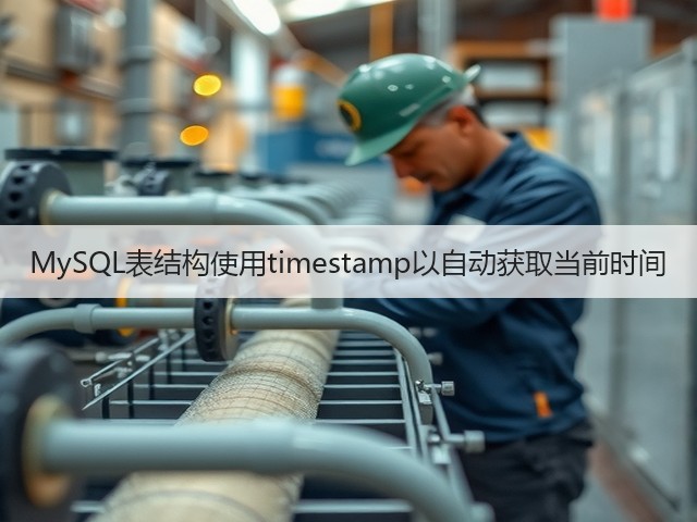 MySQL表结构使用timestamp以自动获取当前时间(图2) MySQL表结构使用timestamp以自动获取当前时间(图2)