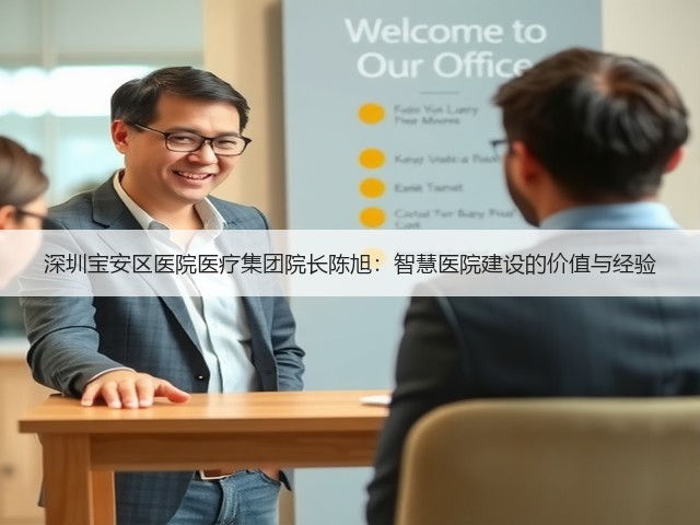 深圳宝安区医院医疗集团院长陈旭:智慧医院建设的价值与经验(图2) 深圳宝安区医院医疗集团院长陈旭:智慧医院建设的价值与经验(图2)