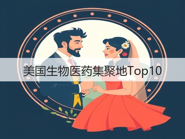 美国生物医药集聚地Top10(图1)