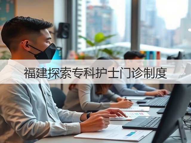 福建探索专科护士门诊制度(图1) 福建探索专科护士门诊制度(图1)