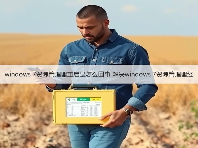 windows 7资源管理器重启是怎么回事 解决windows 7资源管理器经(图2) windows 7资源管理器重启是怎么回事 解决windows 7资源管理器经(图2)