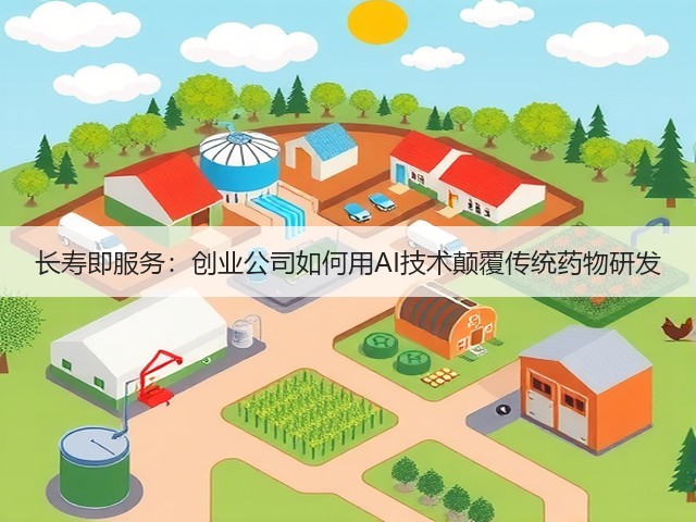 长寿即服务:创业公司如何用AI技术颠覆传统药物研发(图2) 长寿即服务:创业公司如何用AI技术颠覆传统药物研发(图2)