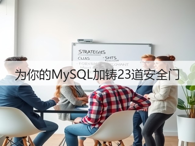 为你的MySQL加铸23道安全门(图1) 为你的MySQL加铸23道安全门(图1)