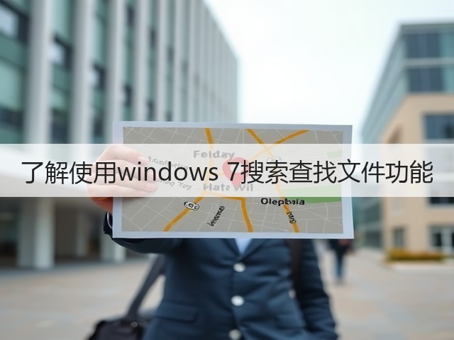 了解使用windows 7搜索查找文件功能(图1) 了解使用windows 7搜索查找文件功能(图1)